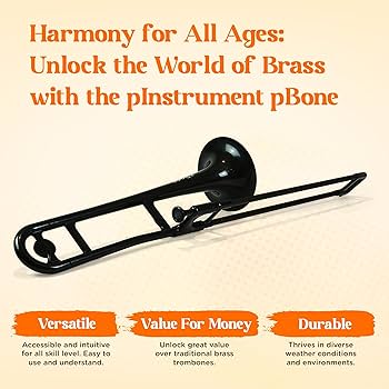 ピーインストゥルメンツ プラスチック製管楽器 テナートロンボーン pBONE Amazon | pInstruments ピーインストゥルメンツ プラスチック製